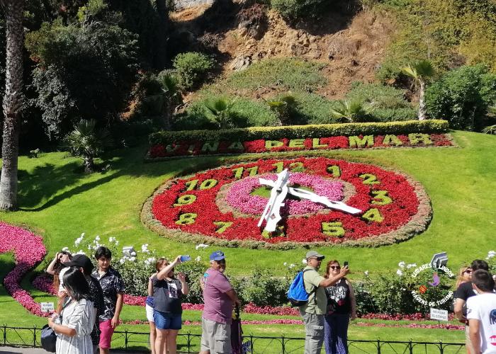 Vina del Mar - Detalhes do Relógio de Flores