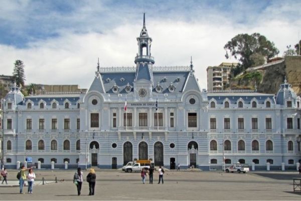 Valparaíso - prédio da Armada de Chile