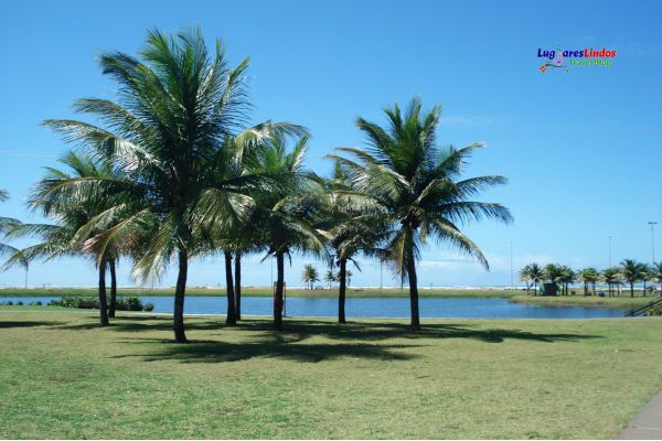 Vista parcial da região do lagos da orla da Atalaia - Aracaju