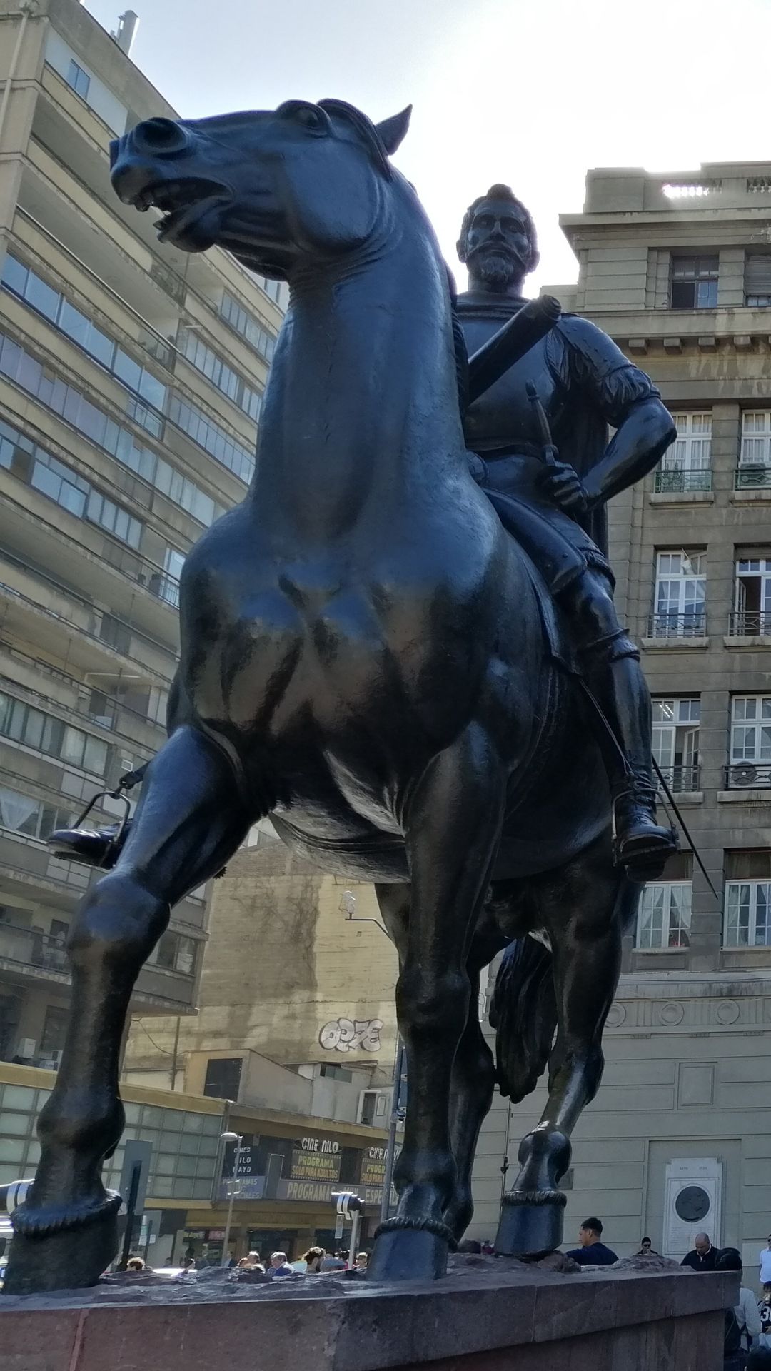 Monumento em homenagem a Pedro de Valdívia