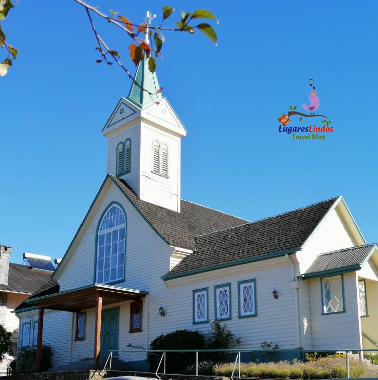 Detalhes do Que Ver em Frutillar Bajo - Templo Luterano Frutillar Bajo