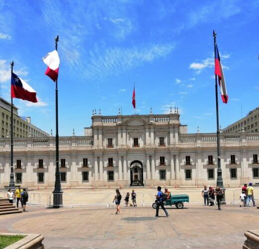 Palacio La Moneda - Santiago do Chile