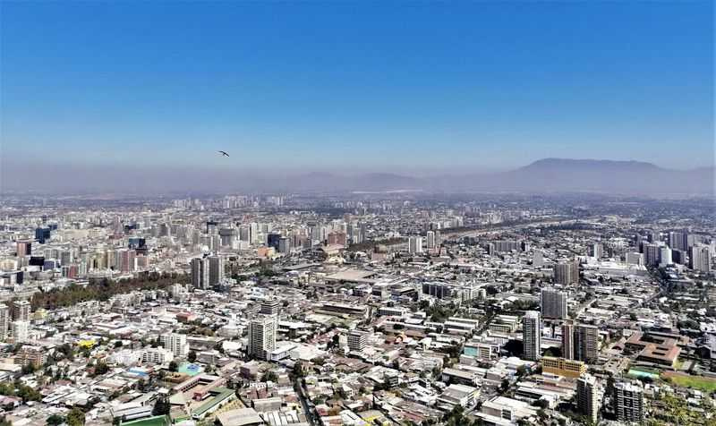 Santiago vista do cumbre